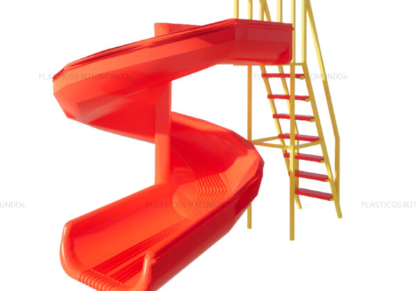 toboganes acuaticos infantiles fabricados por plasticos rotomundo para juegos al aire libre